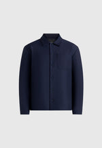 Valentin - Classic Tailored Long Sleeve Shirt - Navy