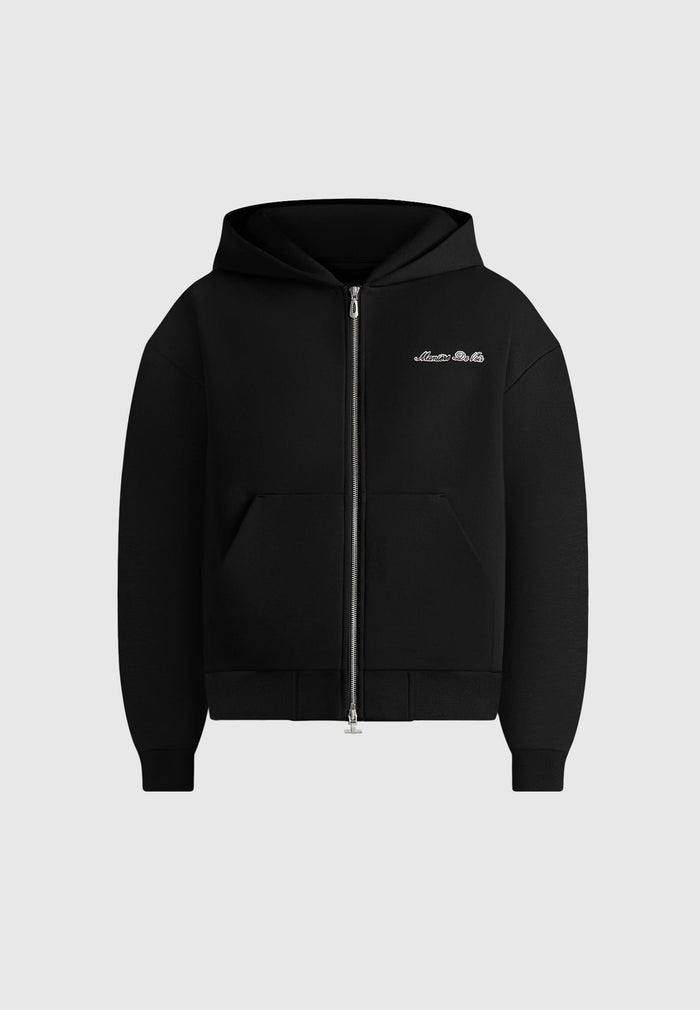 js002-unisex-signature-relaxed-fit-zip-hoodie-black