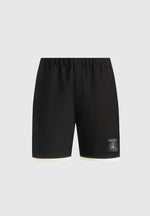 Reuben - Crochet Detail Shorts - Black