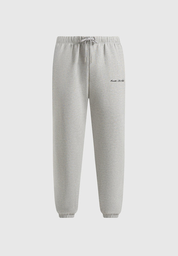 JS005 - Signature Regular Fit Cuffed Joggers - Marl Grey