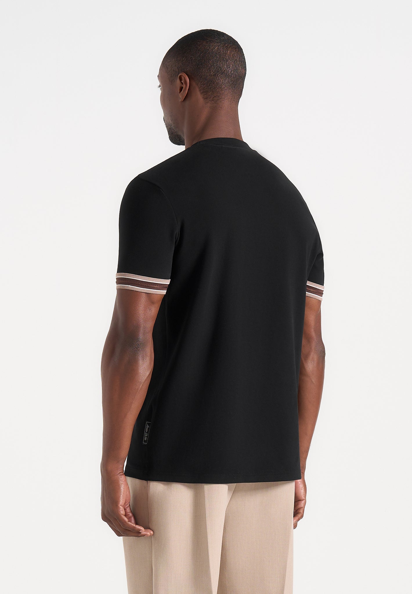 Layton - Taped Cotton T-Shirt - Black