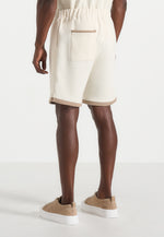 Reuben - Crochet Detail Shorts - Cream