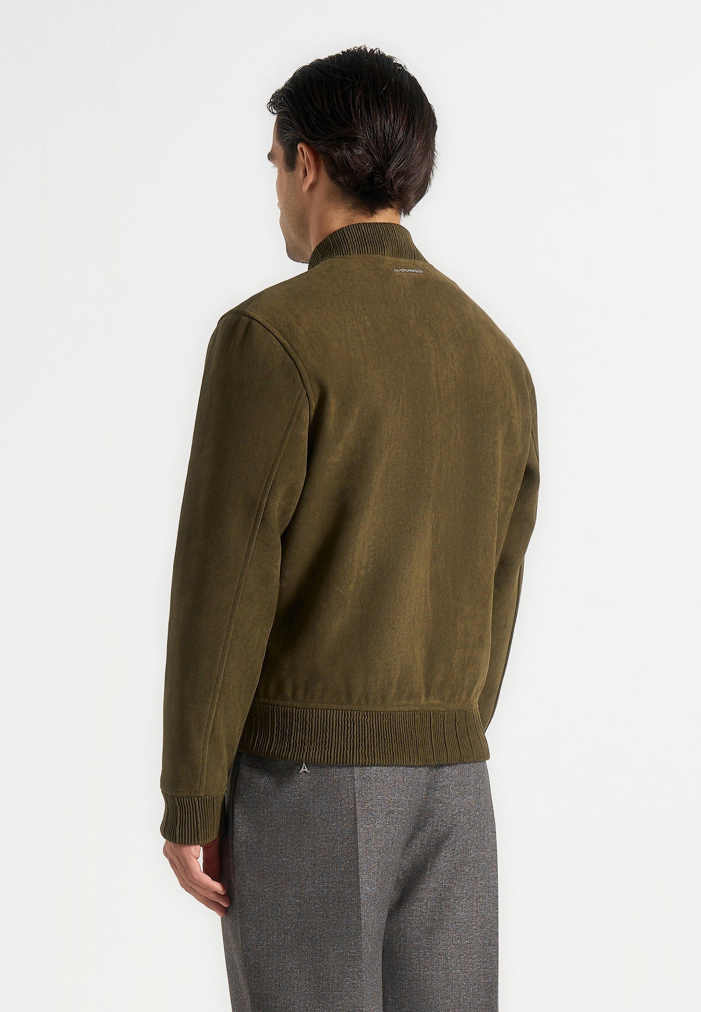 arsene-suede-bomber-jacket-olive