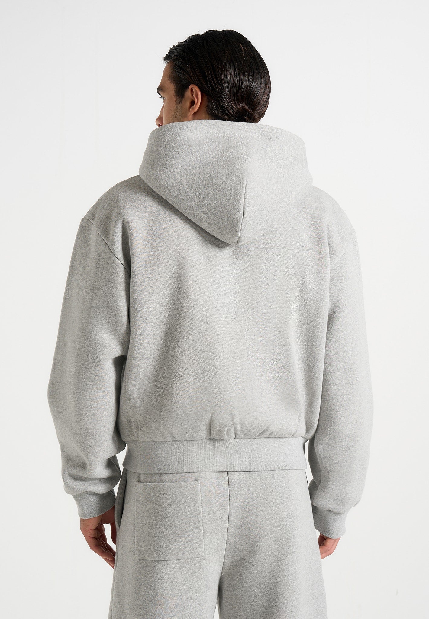 js002-unisex-signature-relaxed-fit-zip-hoodie-marl-grey