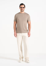 TS003 - Fitted Luxe T-Shirt - Mushroom