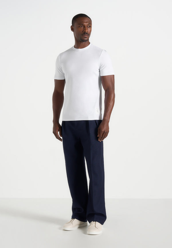 TS003 - Fitted Luxe T-Shirt - White