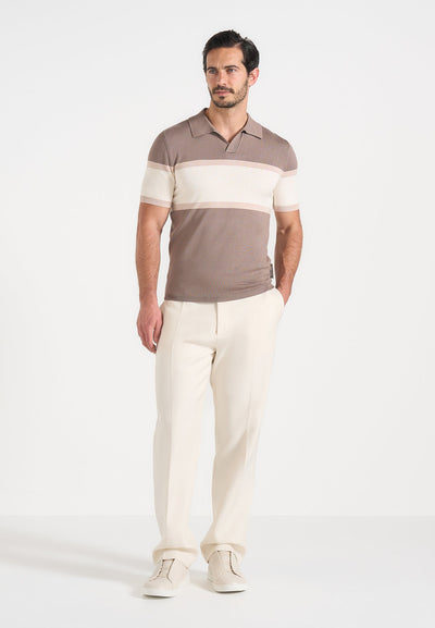 enzo-colour-block-polo-top-mushroom