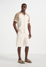 Auguste - Tailored Twill Bermuda Shorts - Cream