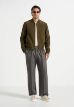 arsene-suede-bomber-jacket-olive