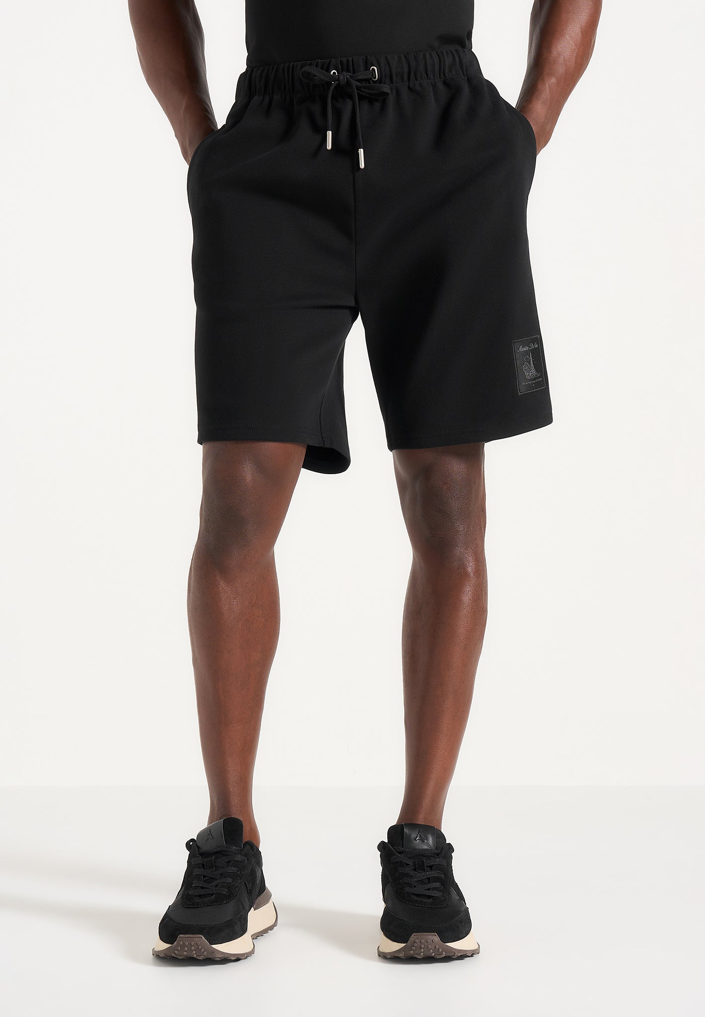 SH001 - Unisex Cotton Shorts - Black