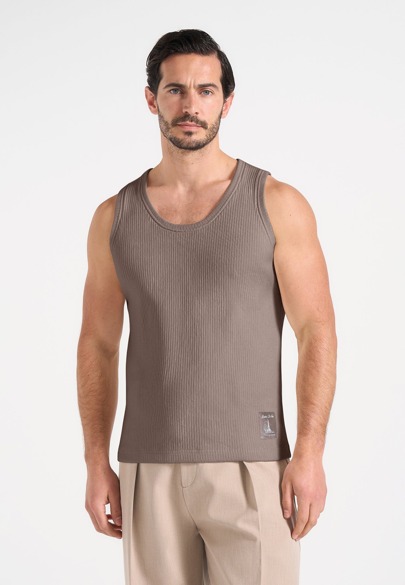 vs001-ribbed-cotton-vest-mushroom 