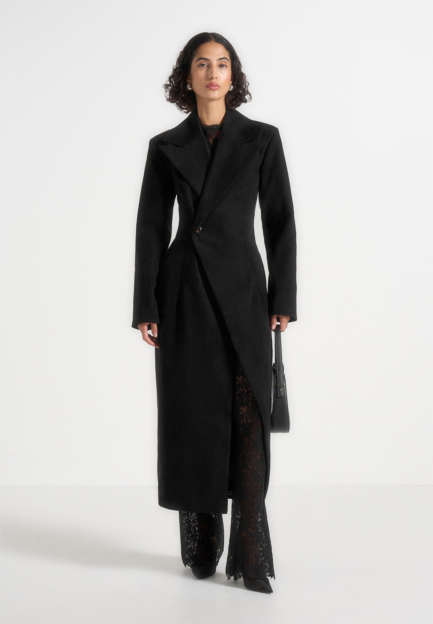 esma-suede-asymmetric-coat-with-cinch-belt-black