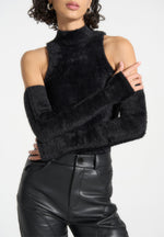 fuzzy-high-neck-bodysuit-with-sleeves-black