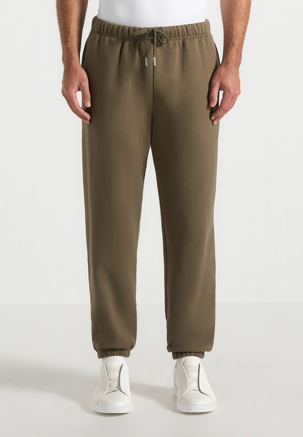 JS005 - Signature Regular Fit Cuffed Sweatpants - Olive