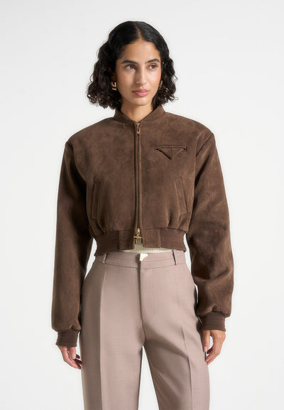 monique-suede-wide-shoulder-bomber-jacket-brown