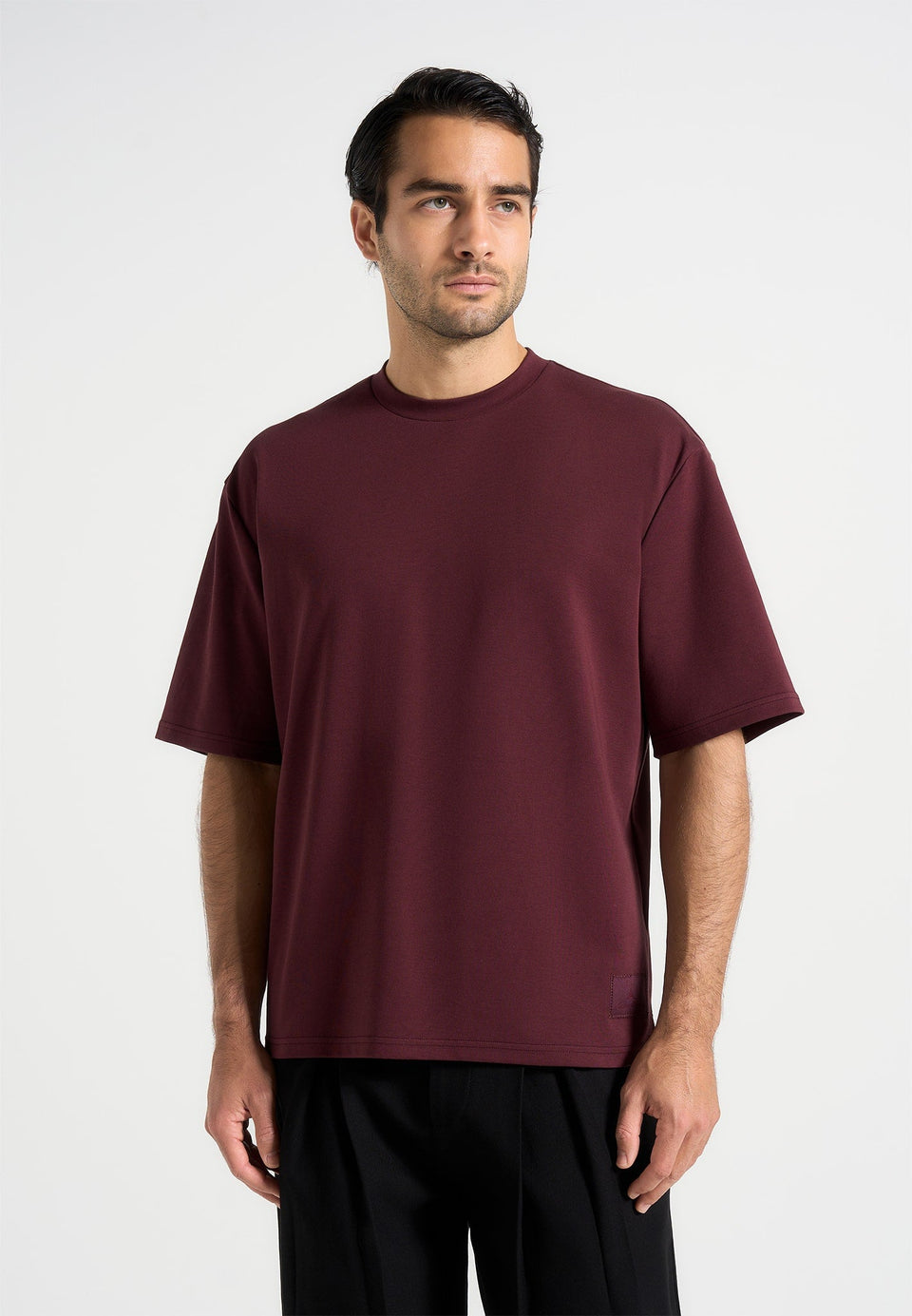 ts007-unisex-relaxed-fit-cotton-t-shirt-wine-red