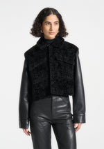 plush-jacket-with-vegan-leather-sleeves-black