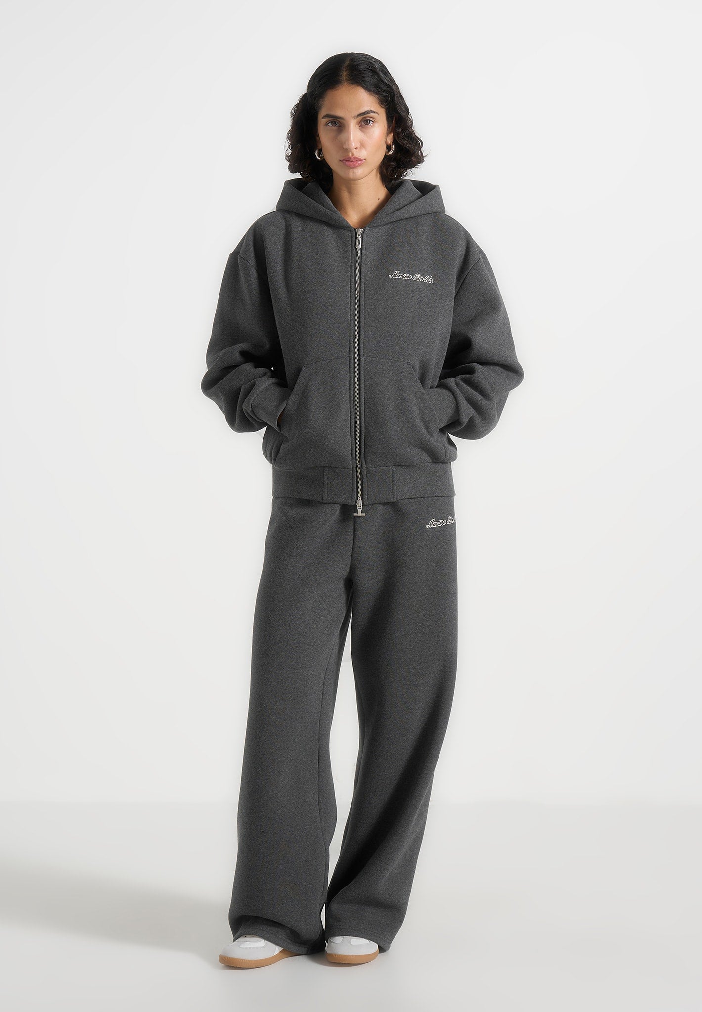 js002-unisex-signature-relaxed-fit-zip-hoodie-charcoal-grey