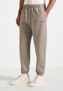 JS005 - Signature Regular Fit Cuffed Sweatpants - Taupe