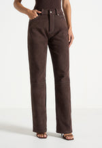 kalie-suede-boyfriend-jeans-brown