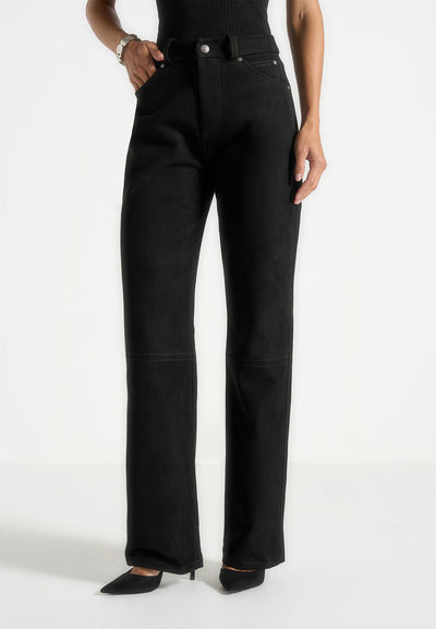 kalie-suede-boyfriend-jeans-black