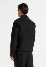 michel-suede-jacket-with-revere-collar-black