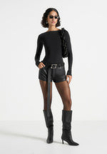 samia-leather-mini-shorts-black