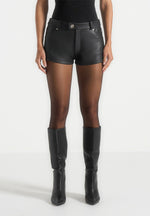 samia-leather-mini-shorts-black