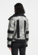 marbled-vegan-leather-borg-biker-jacket-black