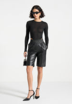 vegan-leather-city-shorts-black