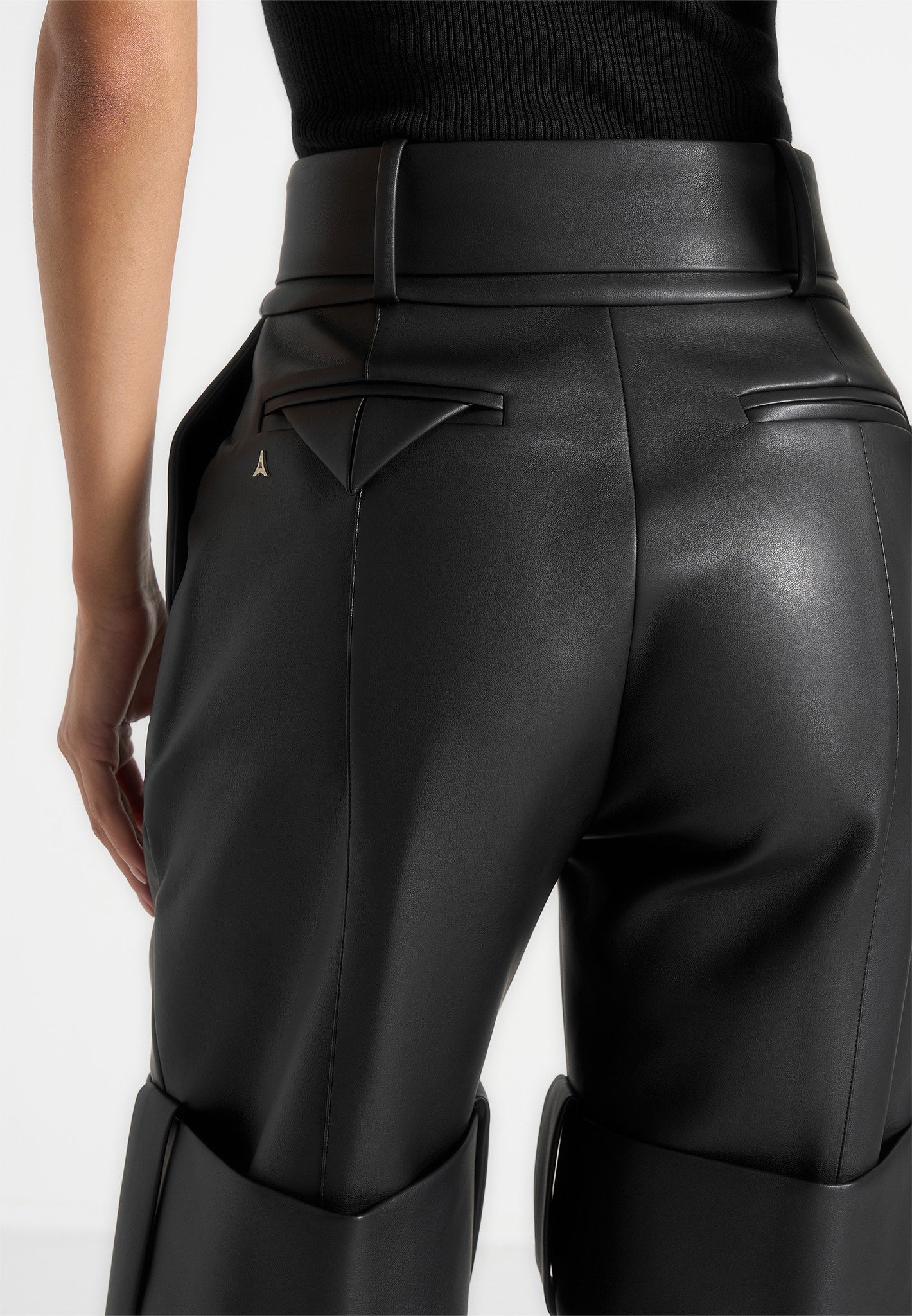 isabelle-leather-belted-strap-detail-trousers-black
