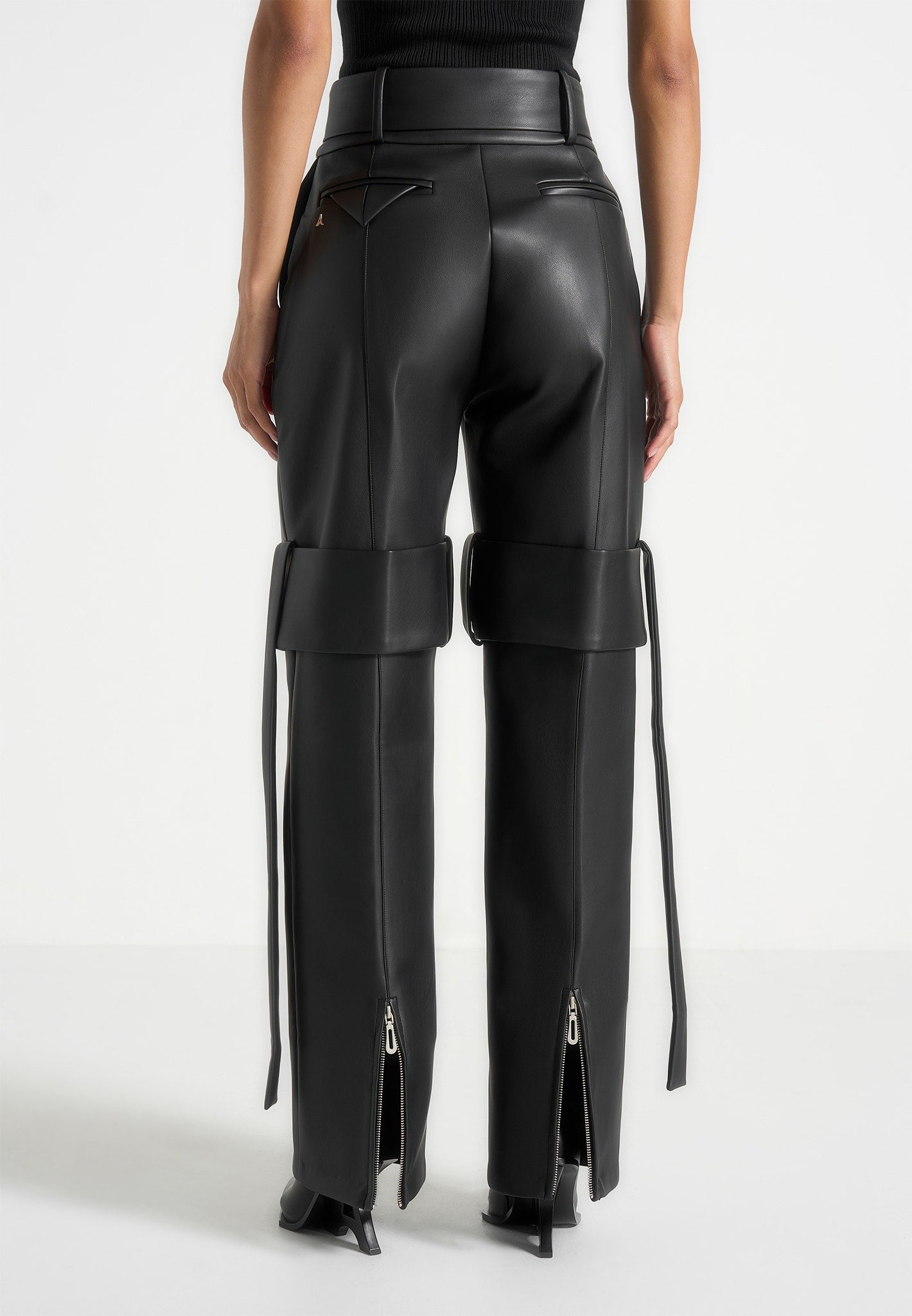 isabelle-leather-belted-strap-detail-trousers-black