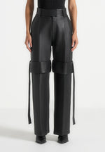 isabelle-leather-belted-strap-detail-trousers-black