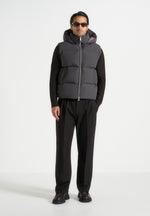 Eric - 2-in-1 Puffer/Gilet Jacket - Grey