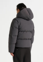 Eric - 2-in-1 Puffer/Gilet Jacket - Grey