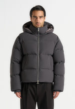 Eric - 2-in-1 Puffer/Gilet Jacket - Grey