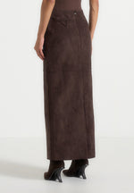celie-suede-maxi-skirt-brown