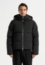 Eric - 2-in-1 Puffer/Gilet Jacket - Black