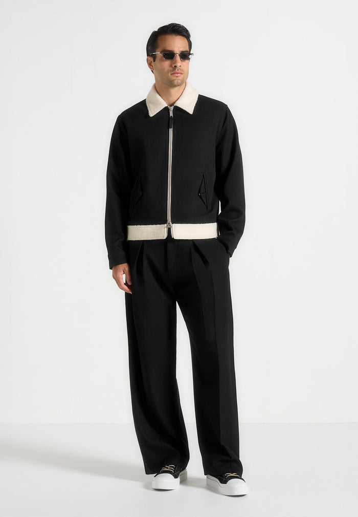 tony-twill-contrast-jacket-black