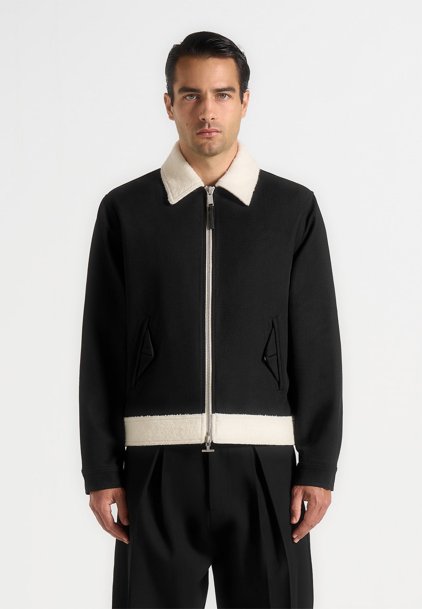tony-twill-contrast-jacket-black