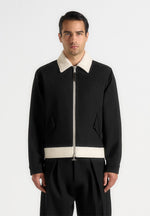 tony-twill-contrast-jacket-black