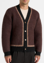 elon-wool-knit-contrast-cardigan-brown