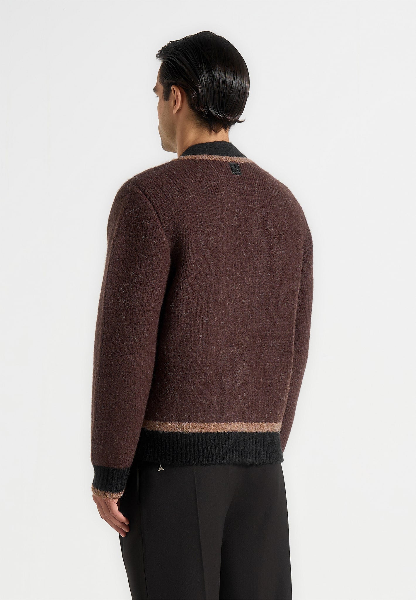 elon-wool-knit-contrast-cardigan-brown