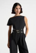 valerie-tailored-off-shoulder-jumpsuit-with-belt-black