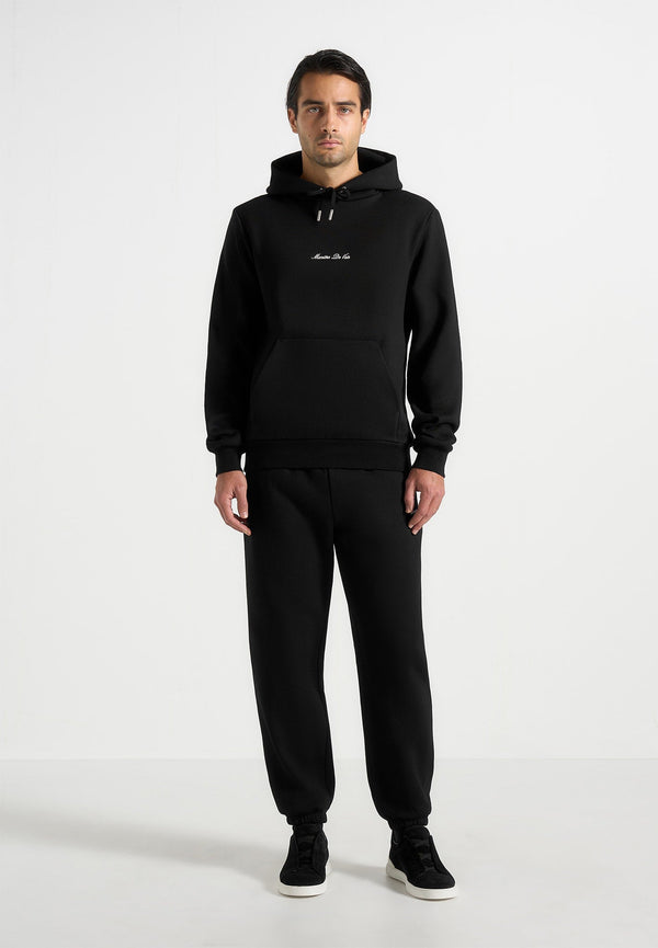 JS004 - Signature Regular Fit Hoodie - Black