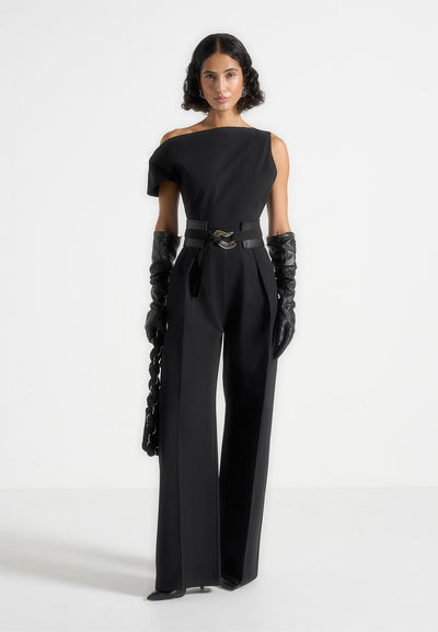 valerie-tailored-off-shoulder-jumpsuit-with-belt-black