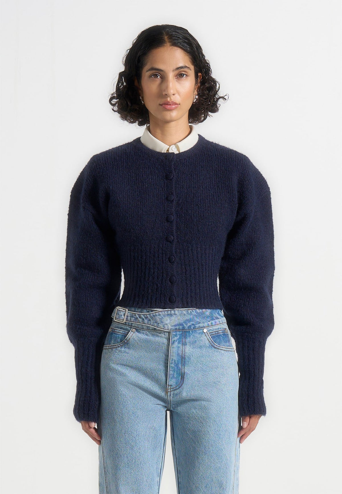 mayla-knitted-cinch-waist-cardigan-navy