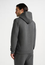 drew-neoprene-minimal-regular-fit-hoodie-charcoal-grey