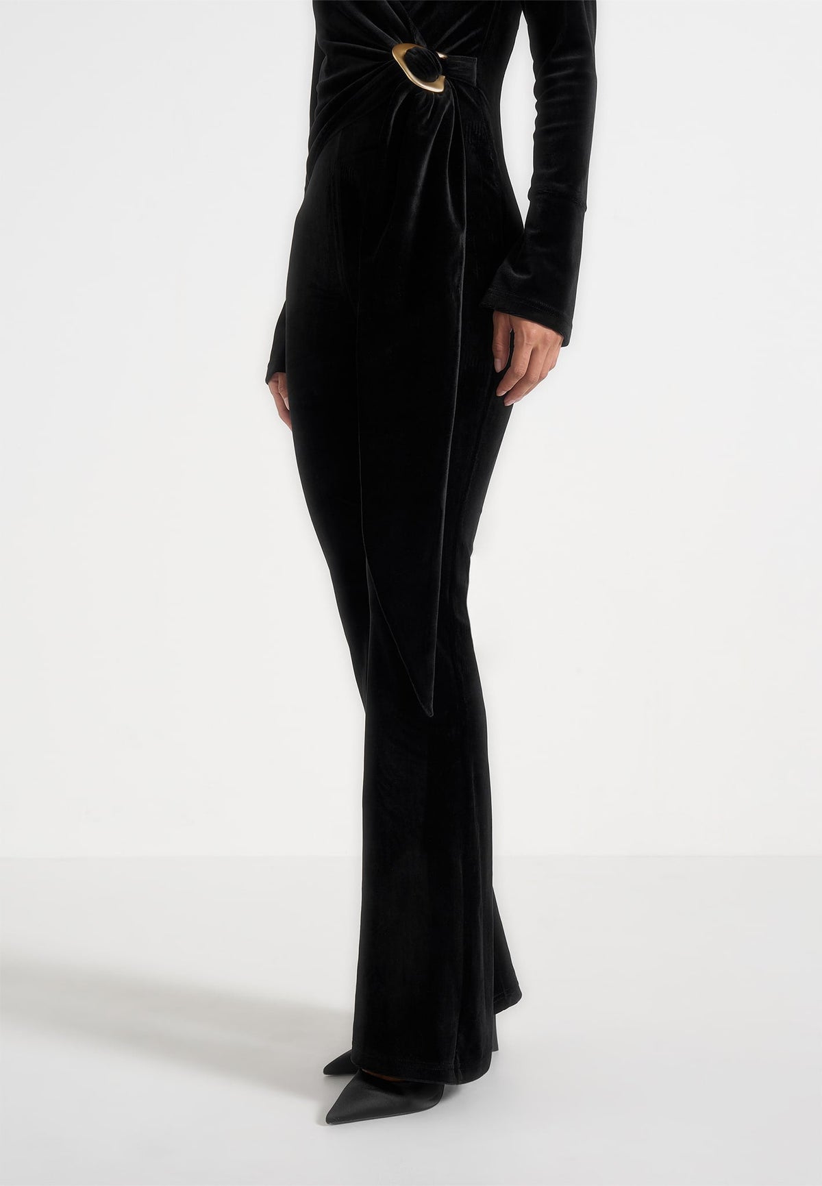 solel-velour-wrap-jumpsuit-black