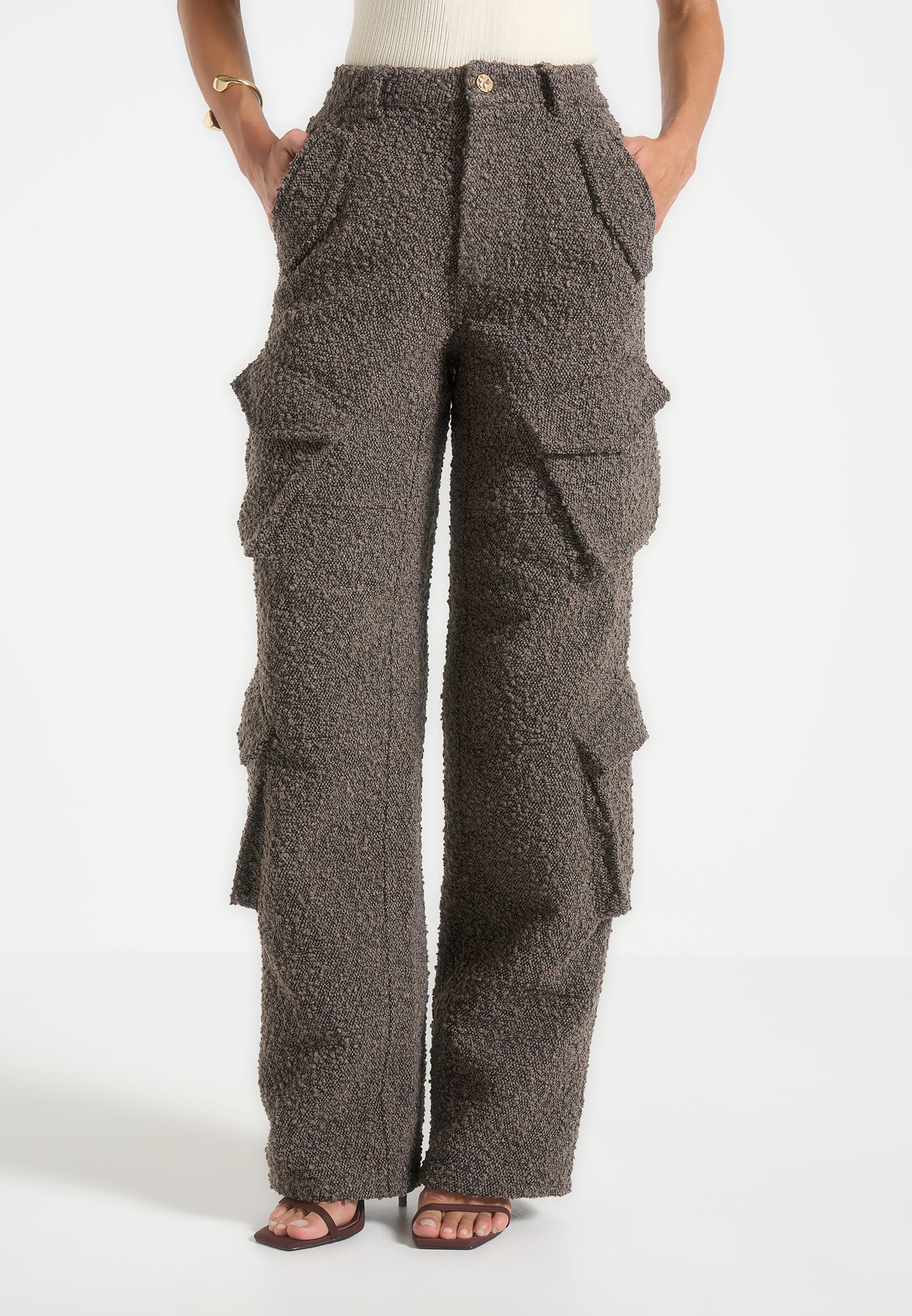 anne-high-waisted-boucle-denim-cargo-pants-brown
